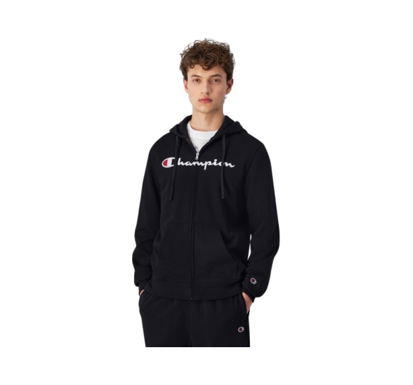 Men's Champion Full Zip Hoodie black 220255 KK001 S