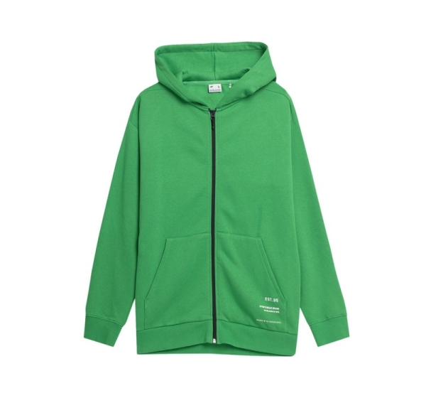 Men's sweatshirt 4F green 4FSS23TSWSM236 41S