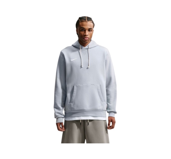 Bluza męska Nike Dri-FIT Standard Issue Pull Over Hoodie jasnoszara FD7734 012 L