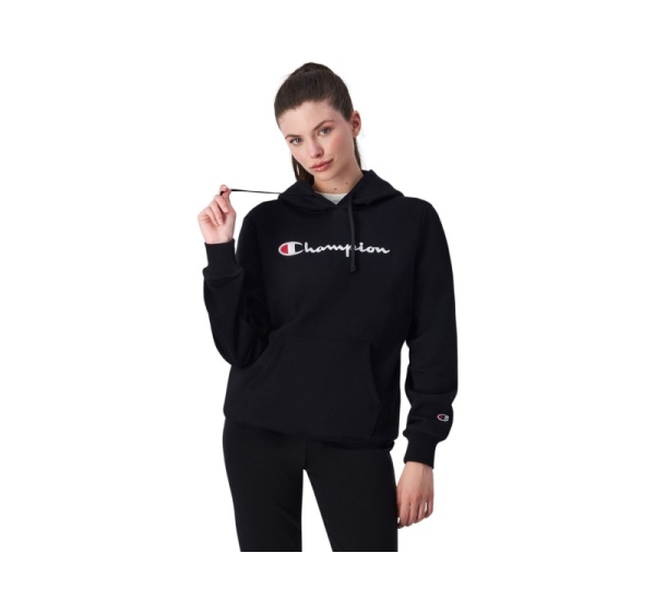 Champion Hooded Women's Sweatshirt Black 117529 KK001 M