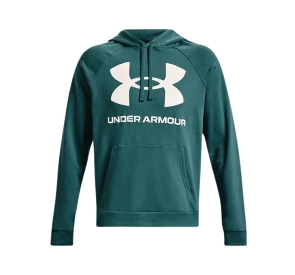 Under Armour Men's Rival Fleece Big Logo HD Green 1357093 722