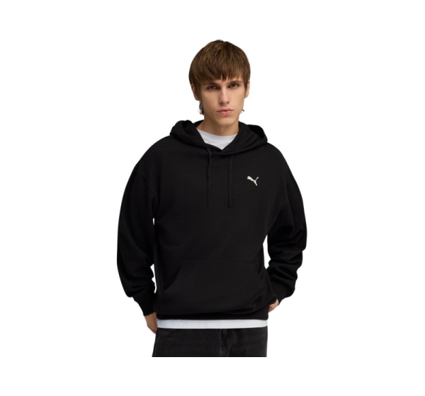 Bluza męska Puma ESS Elevated Relaxed Hoodie czarna 692019 01 M