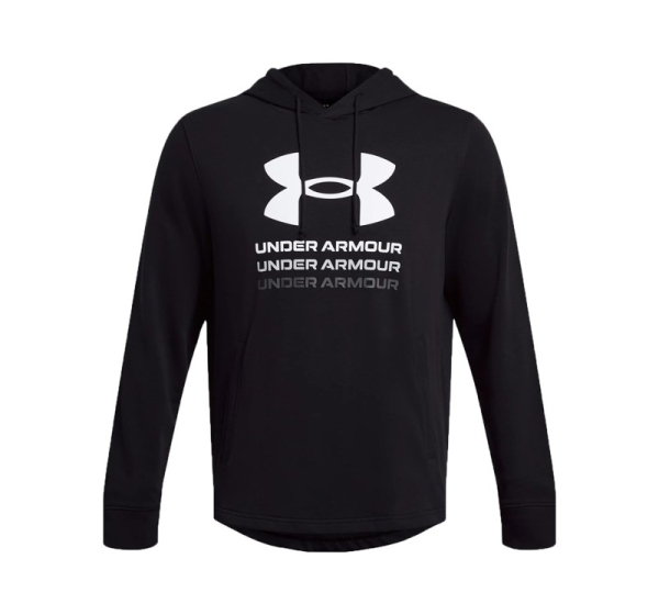 Under Armour UA Rival Terry Graphic Hoodie black 1386047 001