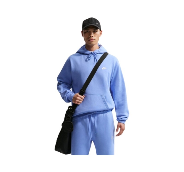 Bluza męska Nike Club BB niebieska FN3859 494 M