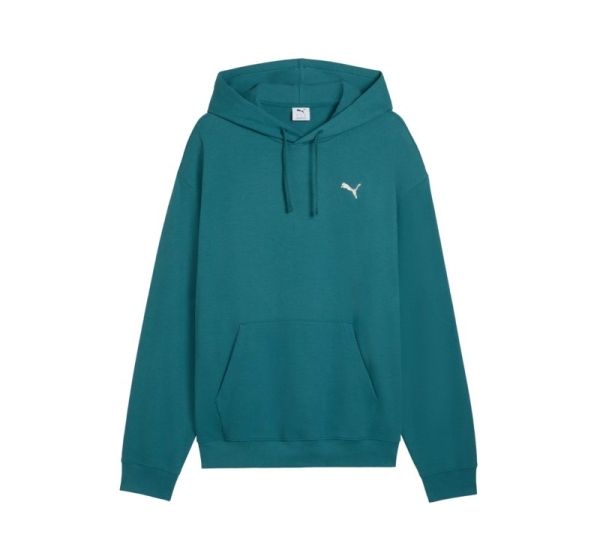 Bluza męska Puma ESS Elevated Relaxed Hoodie zielona 692019 41 M