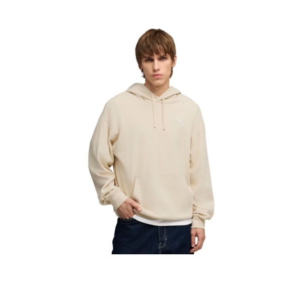 Bluza męska Puma ESS Elevated Relaxed Hoodie beżowa 692019 87 M