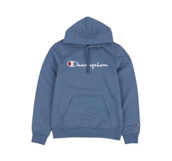 Men's Champion Hooded Sweatshirt blue 220253 BS099 S