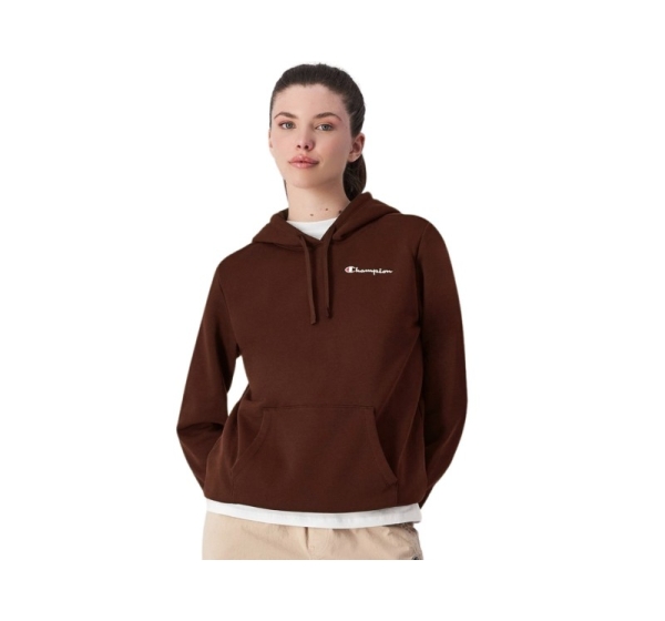 Champion Hooded Women's Sweatshirt Brown 117530 MS524 M