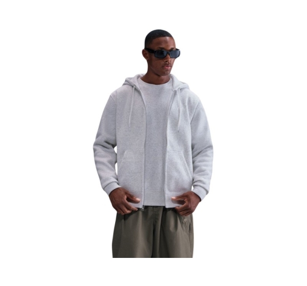 Bluza męska Nike Club BB FZ Hoodie szara FN3861 051 L