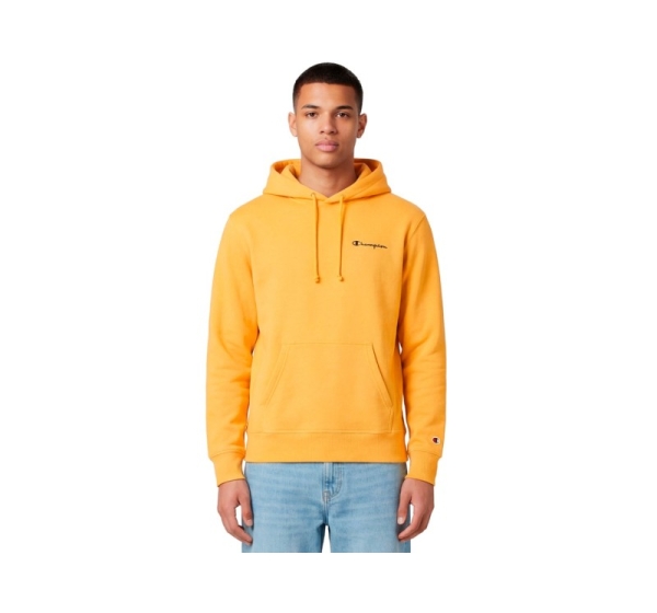 Bluza męska Champion Hooded Sweatshirt żółta 221791 YS164 XL