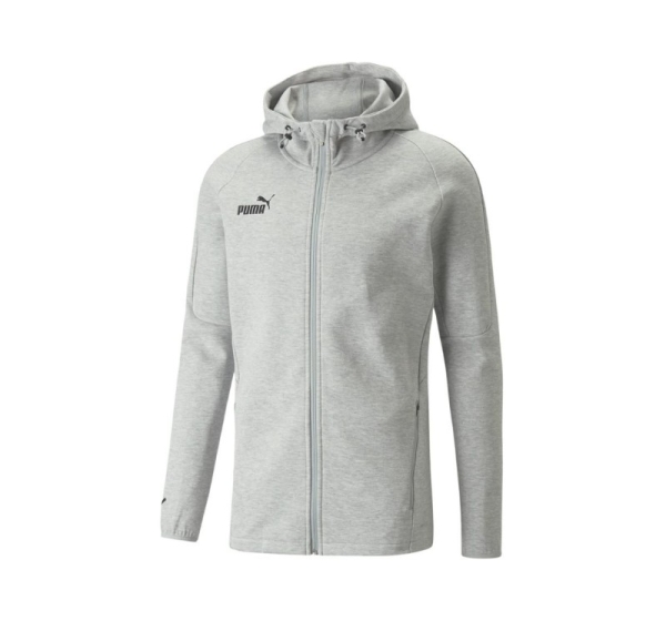 Puma teamFINAL Casuals Hooded Jkt grey sweatshirt 657383 33