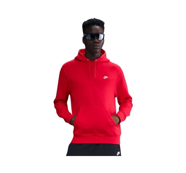 Bluza męska Nike Club BB czerwona FN3859 657 XL