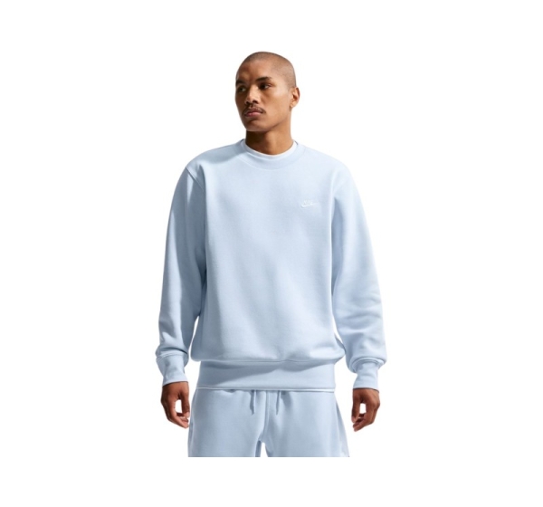 Bluza męska Nike Club BB błękitna FN3886 407 S