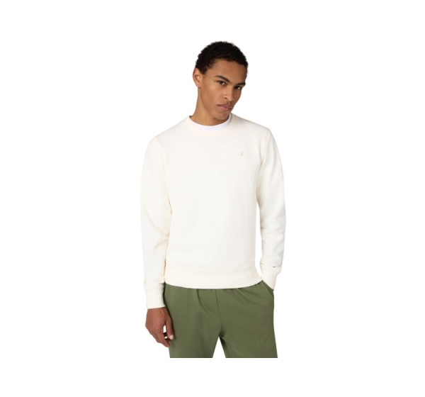 Bluza męska Champion Crewneck Sweatshirt kremowa 220785 YS084 2XL