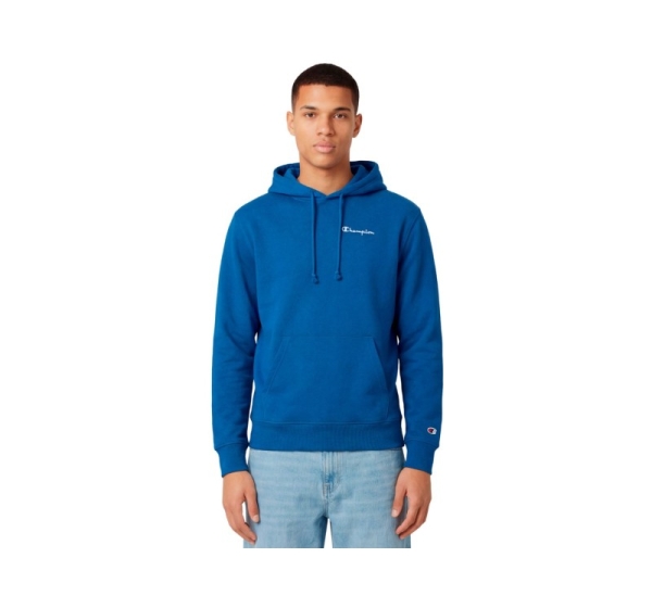 Bluza męska Champion Hooded Sweatshirt niebieska 221791 BS220 M