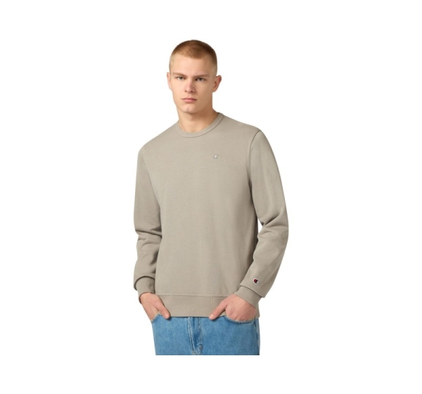 Bluza męska Champion Crewneck Sweatshirt beżowa 220785 ES035 2XL