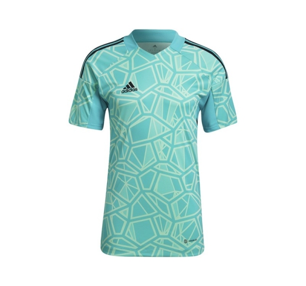 Men's Condivo 22 Goalkeeper Jersey Short Sleeve Green HB1618