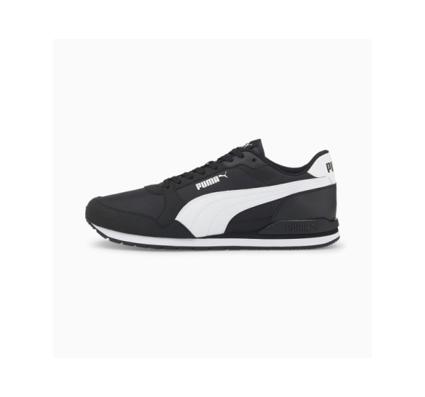 PUMA 384857_01_37 athletic shoes Male Black, White