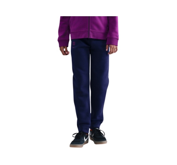 Spodnie dla dzieci Nike FC Barcelona 25/26 Tech Fleece granatowe HM4108 594 XL