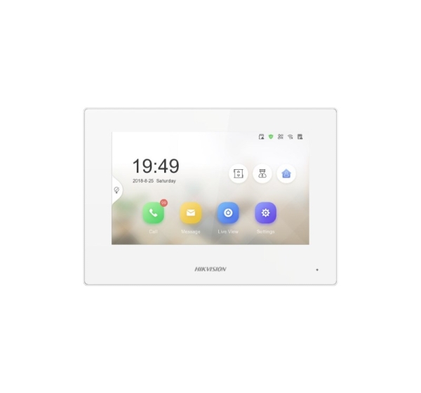Hikvision DS-KH6320-WTE1-W video door entry system 17.8 cm (7") White