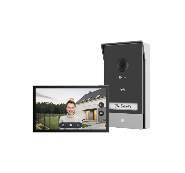 EZVIZ HP7 video intercom system 17.8 cm (7") Black, Silver