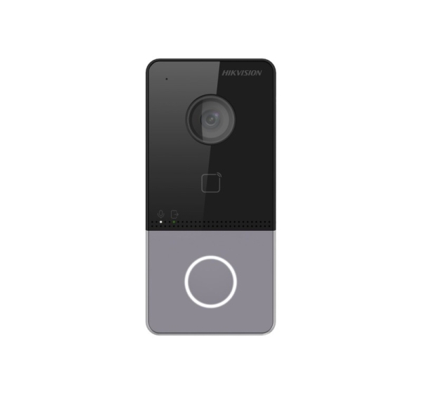 Hikvision DS-KV6113-WPE1(C) video intercom system 2 MP Black, Grey