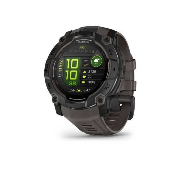 Garmin Instinct 3 AMOLED 3.3 cm (1.3") 50 mm Digital 416 x 416 pixels Touchscreen Black GPS (satellite)