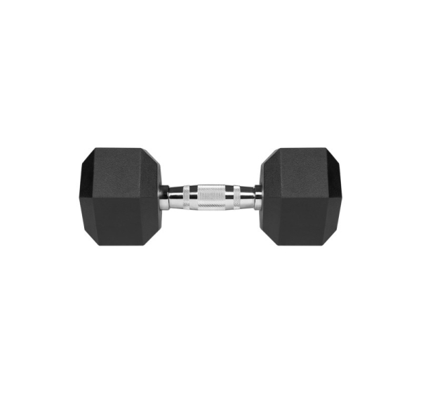 REBEL ACTIVE Hantle żeliwne gumowane 2x10 kg