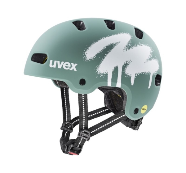 UVEX Kid 4 Style MIPS kids’ cycling helmet, green