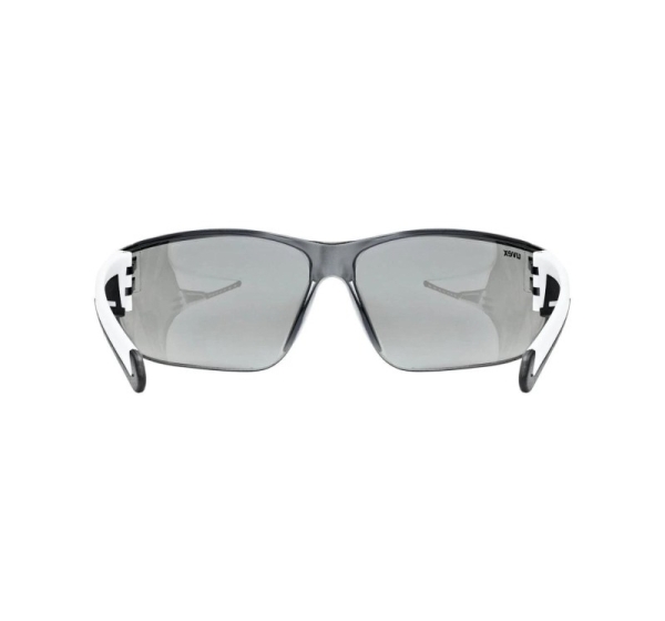 UVEX Equate cycling glasses White Matt/Mir.Silver
