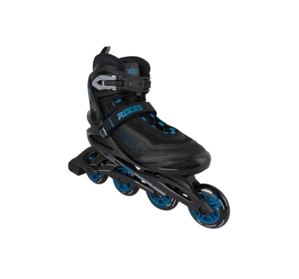 Łyżworolki Roces Icon X czarno-niebiekie 400908 00001 43
