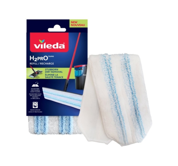 Refill for Vileda H2prO flat mop