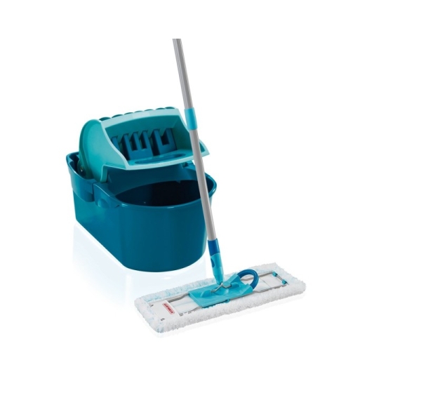 Leifheit 55092 mop Microfibre 8000 ml Dry&wet Microfiber Blue, Grey