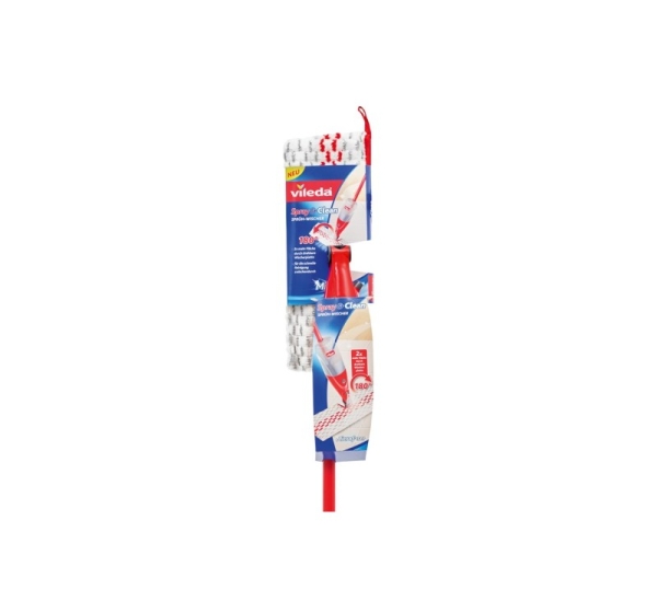 Vileda 1-2 Spray MAX spray mop Red, White