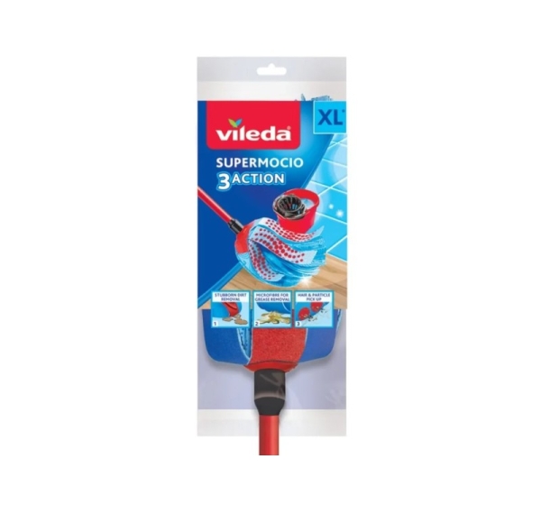 Mop Vileda 3Action Velour XL