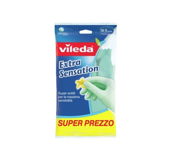 Gloves Vileda Extra Sensation "M"
