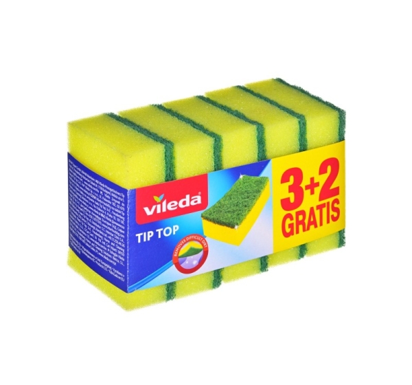 Sponge Scourer Vileda Tip-Top 5 pcs.