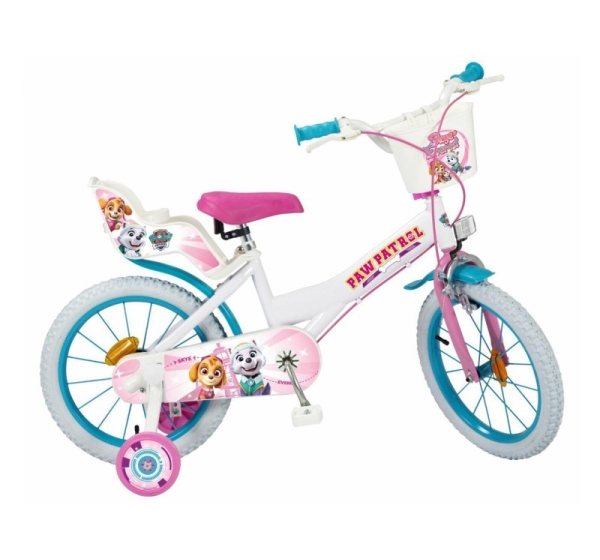 CHILDREN'S BICYCLE 16" TOIMSA TOI1681 PAW PATROL WHITE