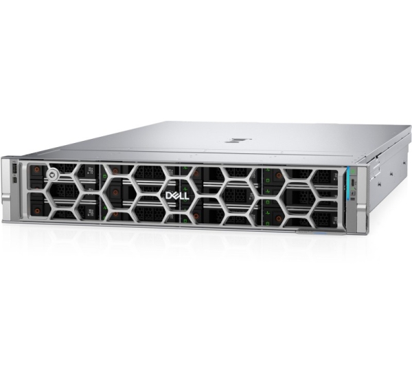 DELL R570 server 1.92 TB Rack (2U) Intel Xeon 6 6517P 3.2 GHz 32 GB DDR5-SDRAM 1100 W