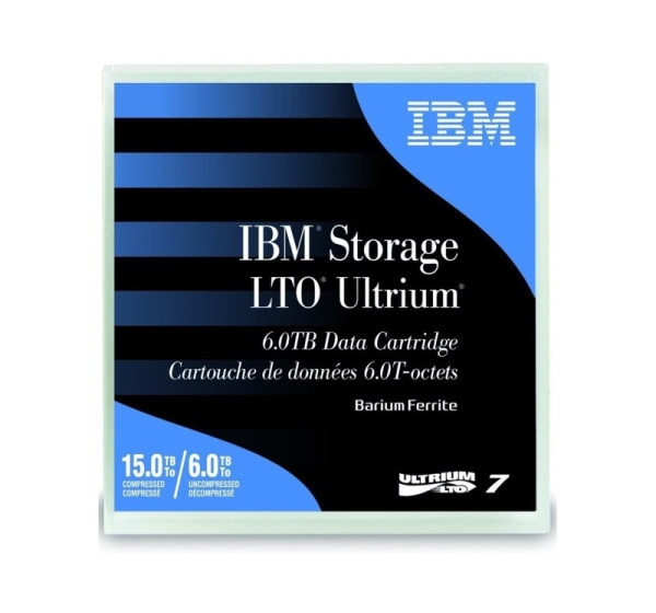 IBM LTO Ultrium 7 Data Cartridge Blank data tape 6 TB