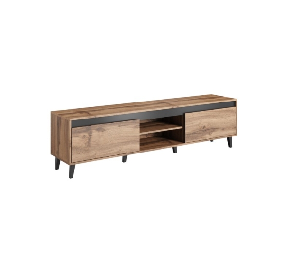 Cama TV stand NORD II 170cm wotan/antracite