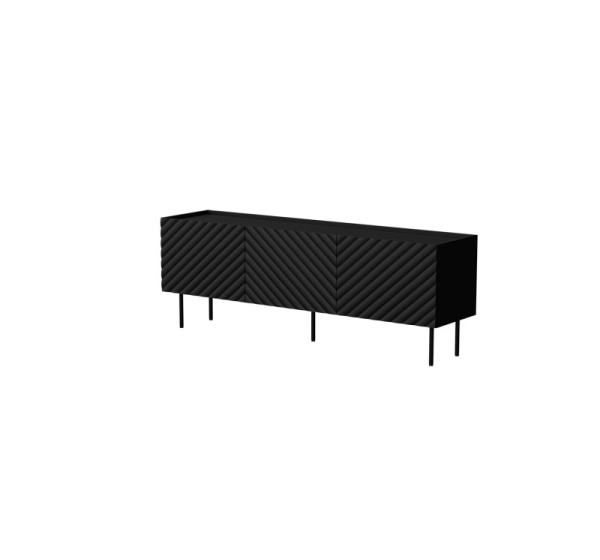 Cama LUCCA 3D TV cabinet 165x40x59 black