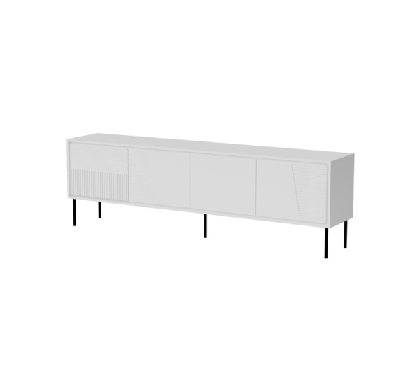 RTV cabinet ABI 4D 200x38x62 white matt
