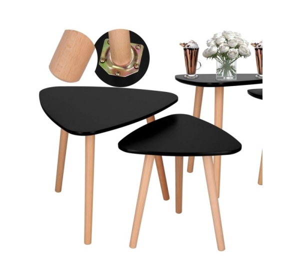 COFFEE TABLE SET HF0014 51X45 39X40