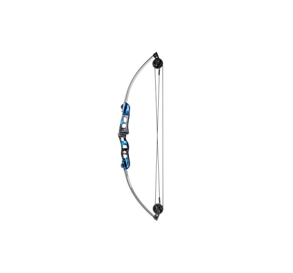 Poe Lang EK Firestar 25 LBS Carbon Blue Compound Bow