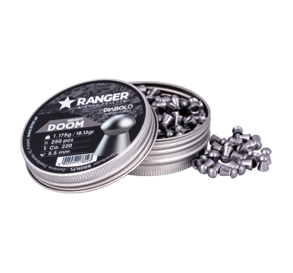 5,5 mm RANGER Diabolo Professional Doom shotgun 250 pcs.