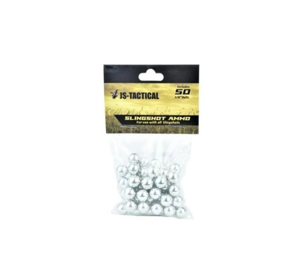 JS Tactical steel slingshot balls 9.5 mm - 50 pieces