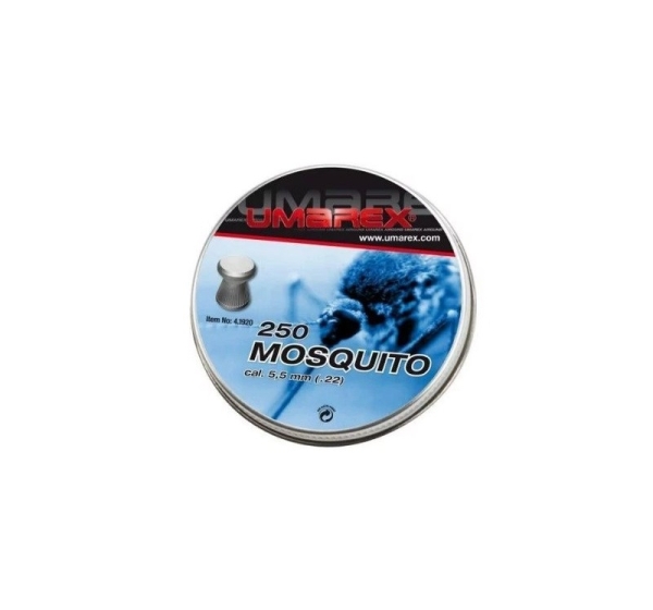 Umarex Mosquito flat pistol pellets 5.5 mm 250 pcs.