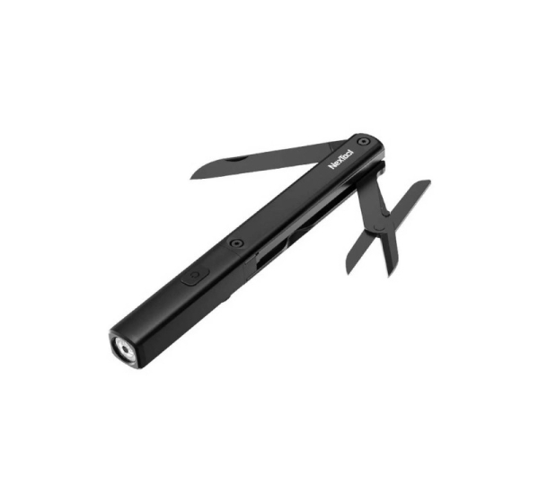 NexTool 3-in-1 NE20026 multifunctional pen torch + knife + scissors