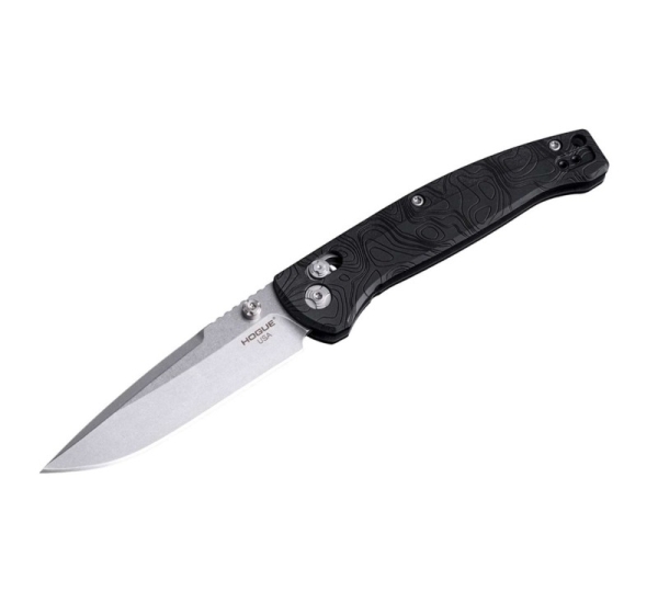 Nóż Hogue 24457 Mysto Metal Black Diamond Richlite